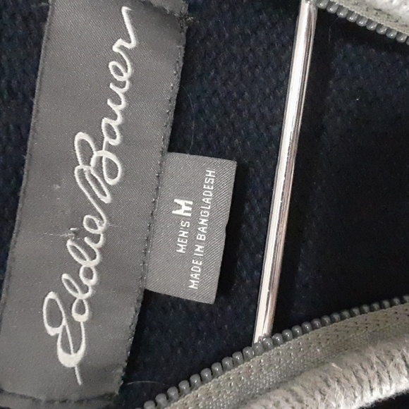 Eddie Bauer Men's Zip Sweater - Picture 5 of 6